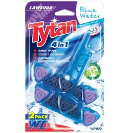 tytan-zawieszka-do-wc-4w1-barwiaca-wode-violet-water-lawenda-2x40g
