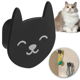 hak-kot-haczyk-uchwyt-kotek-czarny-ozdoba