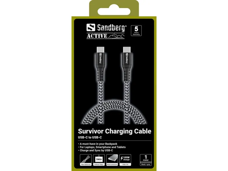 sandberg-survivor-usb-c-usb-c-cable-1m