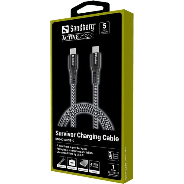 sandberg-survivor-usb-c-usb-c-cable-1m