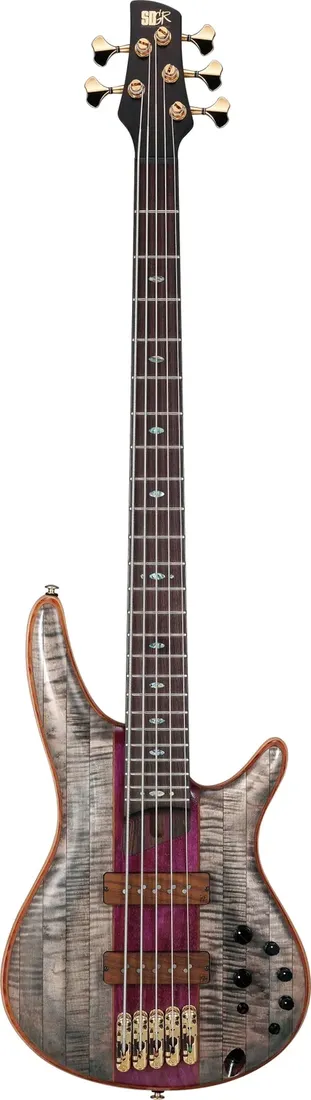 ibanez-sr5cmdx-bil-gitara-basowa-premium-pokrowiec-stan-nowy