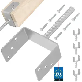 4x-podstawa-slupa-kotwa-stala-wspornik-u-pret-141-mm-betonu-muru-wmurowania