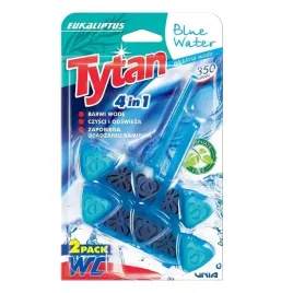 tytan-zawieszka-do-wc-4w1-barwiaca-wode-blue-water-eukaliptus-2x40g