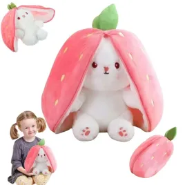maskotka-kroliczek-w-truskawce-rozowy-krolik-zajac-pluszak-mis-2w1
