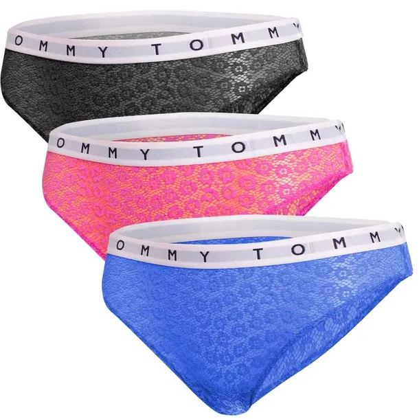 TOMMY HILFIGER BIKINI DAMSKIE MAJTKI 3P r. M