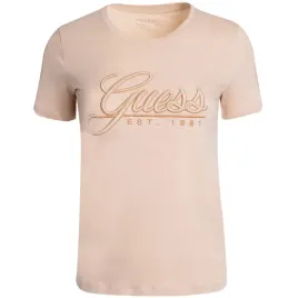 guess-koszulka-damska-t-shirt-bezowa-r-xs