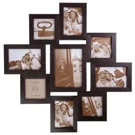 duza-rodzinna-galeria-na-9-zdjec-ciemnobrazowa-collage
