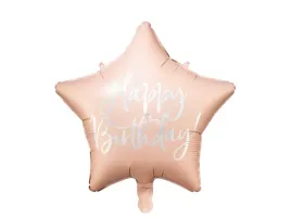 pudrowy-roz-balon-foliowy-gwiazda-ze-srebrnym-napisem-happy-birthday-40cm