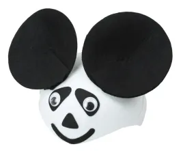 czapka-filcowa-panda-pandy-czapeczka-czarno-biala-dziecieca