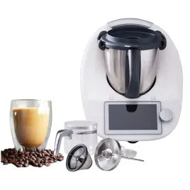 Zdjęcie produktu Steam Coffe Ekspres Kawiarka Zaparzacz kawy Dzbanek szklany do Thermomix 6