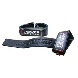 power-system-paski-leather-lifting-straps-black-paski-do-ciezarow