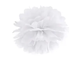 pompon-bibulowy-bialy-wiszacy-dekoracyjny-25cm