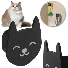 hak-kot-haczyk-uchwyt-kotek-czarny-ozdoba