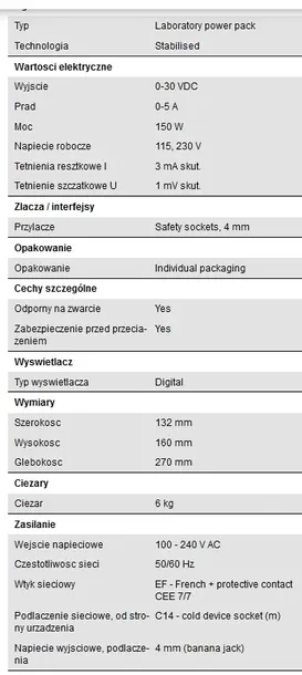 zasilacz-lab-peak-tech-6140-150w-30v-5a-peaktech-marka-peaktech
