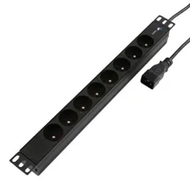 logon-tups055-rozdzielacz-zasilania-pdu-8-x-gniazdo-sieciowe-czarny