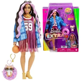 lalka-barbie-brunetka-extra-sportowa-sukienka-piesek-corgi-i-akcesoria