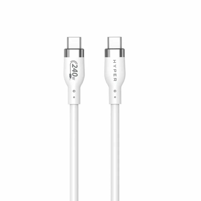 hyper-hj4001whgl-kabel-usb-usb-2-0-1-m-usb-c-bialy
