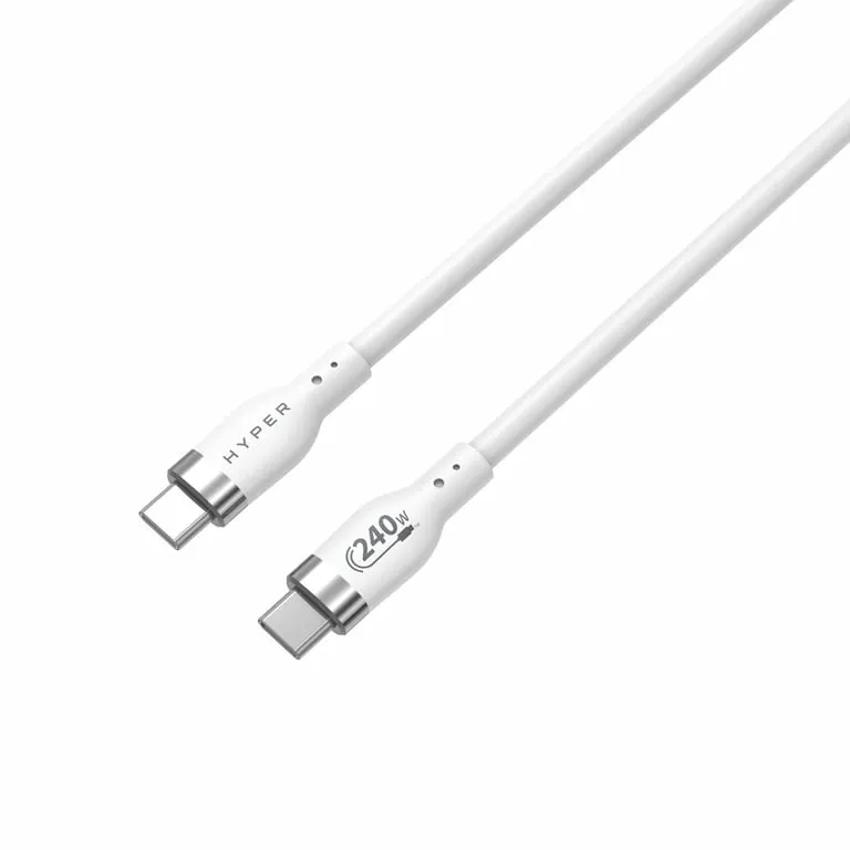 hyper-hj4001whgl-kabel-usb-usb-2-0-1-m-usb-c-bialy