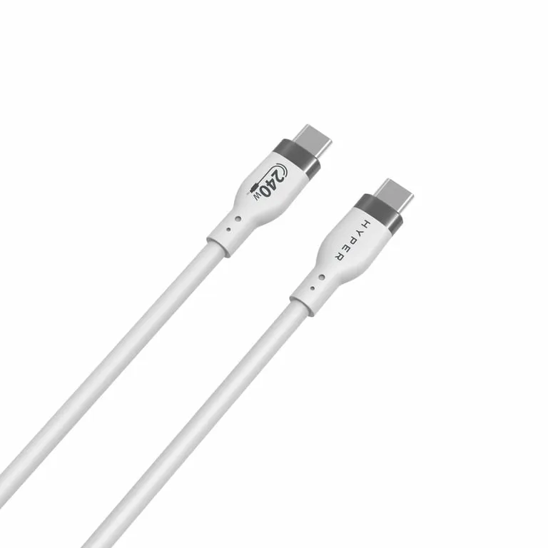 hyper-hj4001whgl-kabel-usb-usb-2-0-1-m-usb-c-bialy