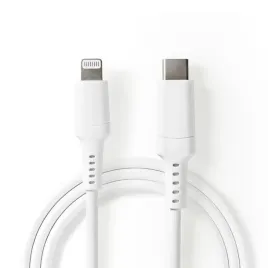 nedis-ccgw39650wt10-kabel-lightning-1-m-bialy