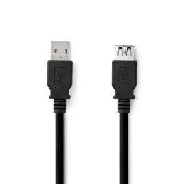 nedis-ccgl61010bk10-kabel-usb-usb-3-2-gen-1-3-1-gen-1-1-m-usb-a-czarny