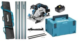 makita-pila-tarczowa-1x6ah-bl1860-adapter-lacznik-torba-szyna-2x1m-dhs680zj