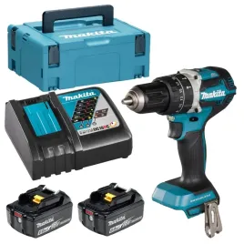 makita-aku-wiertarko-wkretarka-udarowa-udar-18-2x6ah-bl1860-dc18rc-dhp484zj