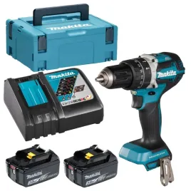 makita-aku-wiertarko-wkretarka-udarowa-udar-18-2x3ah-bl1830-dc18rc-dhp484zj