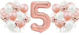girlanda-balonowa-gold-rose-5-urodzinowa