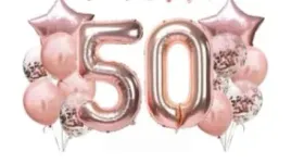 zestaw-balonow-na-50-urodziny-srebrne-rose-gold