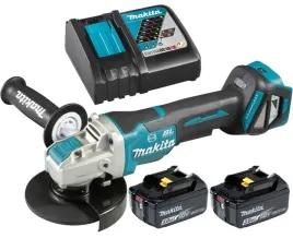 makita-aku-szlifierka-katowa-18v-x-lock-125mm-2x3ah-bl1830-dc18rc-dga519z