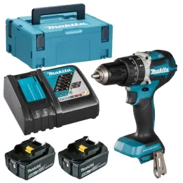 makita-aku-wiertarko-wkretarka-udarowa-udar-18-2x5ah-bl1850-dc18rc-dhp484zj