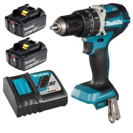 makita-aku-wiertarko-wkretarka-udarowa-udar-18v-2x6ah-bl1860-dc18rc-dhp484z