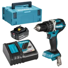 makita-aku-wiertarko-wkretarka-udarowa-udar-18-1x6ah-bl1860-dc18rc-dhp484zj
