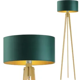 lampa-stojaca-podlogowa-drewniana-abazur-led-e27-do-salonu