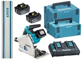 makita-aku-pila-zaglebiarka-2x3ah-bl1830-dc18rd-makpac-szyna-15m-dsp600zj