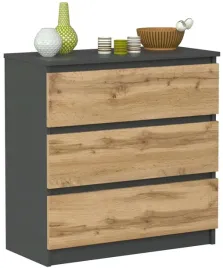 komoda-szafka-80cm-3-szuflady-antracyt-dab-wotan
