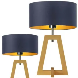 lampka-nocna-biurkowa-stolowa-granatowa-drewniana-z-abazurem-led-e27-modna