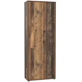 szafa-regal-zamkniety-zamykany-polki-wysoki-na-ksiazki-do-biura-retro-loft
