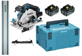 makita-aku-pila-tarczowa-lxt-18v-2x5ah-bl1850-adapter-szyna-15m-dhs680zj