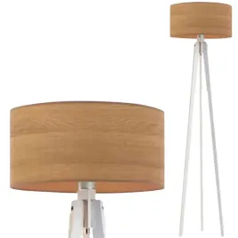 lampa-stojaca-podlogowa-drewniana-abazur-led-e27-do-salonu