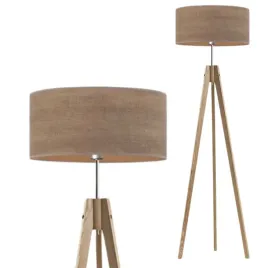 lampa-stojaca-podlogowa-fornirowa-drewniana-abazur-led-e27-trojnog-modna