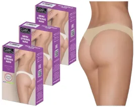 3-x-gatta-mini-stringi-nini-bezszwowe-natural-xl
