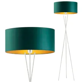 lampa-stojaca-podlogowa-zielona-zloto-abazur-led-e27-do-salonu