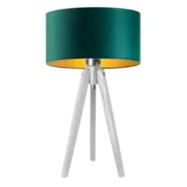 lampka-nocna-biurkowa-drewniana-stolowa-zielona-lampa-z-abazurem-led-e27