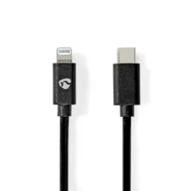 nedis-ccgp39650bk20-kabel-lightning-2-m-czarny