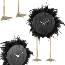 nowoczesny-zegar-stojacy-ozdobny-dekoracyjny-metalowy-elegancki-piora-52cm