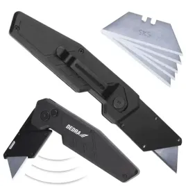 dedra-noz-skladany-z-ostrzem-trapezowym-5-sztuk-ostrzy-wymiennych-m9083