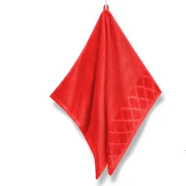czerwony-recznik-frotte-70x140-silky-500-gsm