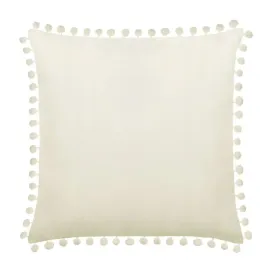kremowa-ozdobna-poszewka-z-pomponami-45x45-fluffy